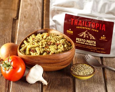 Show details for Pesto Pasta with Hemp Seed Protein Picture of Pesto Pasta with Hemp Seed Protein