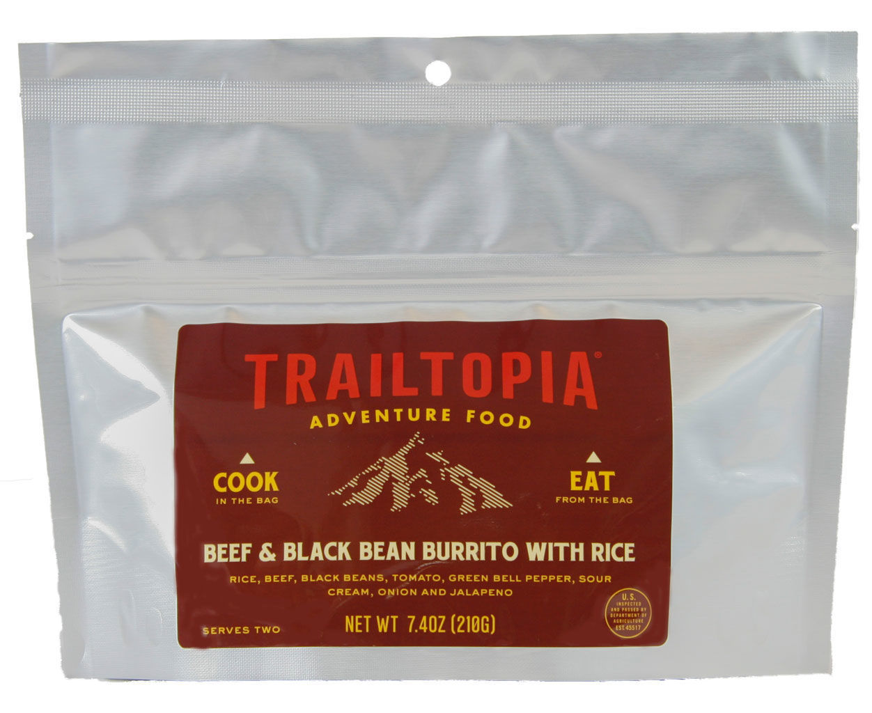 Trailtopia | Beef & Black Bean Burrito