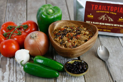 Show details for Beef & Black Bean Burrito Picture of Beef & Black Bean Burrito